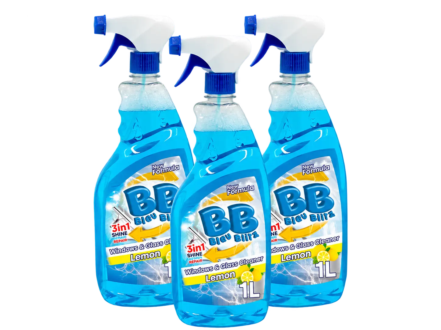 Płyn do szyb Blau Blitz 3 in 1 – 1L
