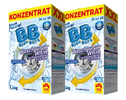 Koncentrat do prania Blau Blitz White 7,5 kg - 150 prań