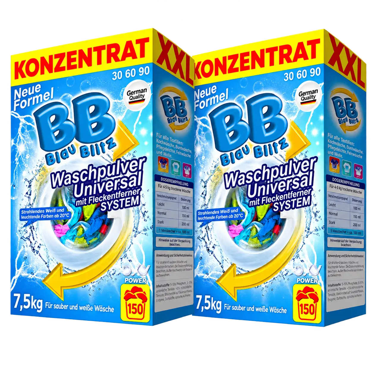 Koncentrat do prania Blau Blitz Universal 7,5 kg – 150 prań