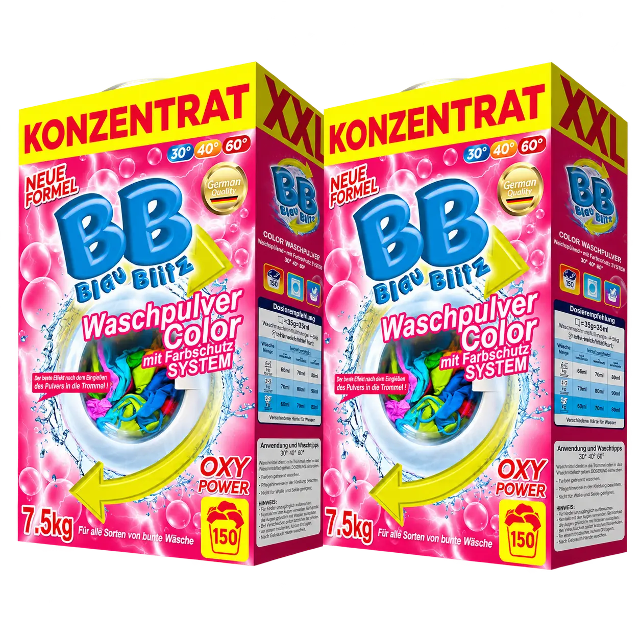 Koncentrat do prania Blau Blitz Color 7,5 kg
